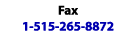 Fax 515-265-8872